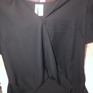 Black dress shirt
